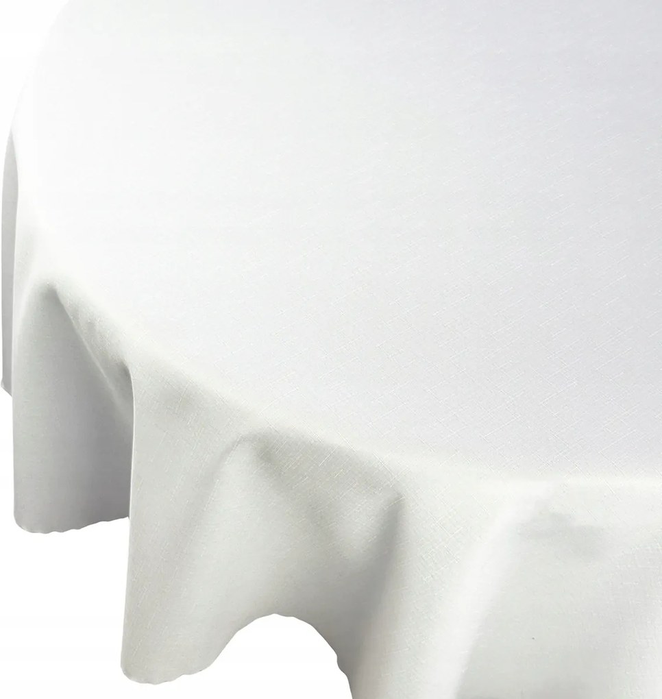 Abrosz Foltálló Asztal Eső áldozás Esküvő Fehér Kör átm. 100 cm