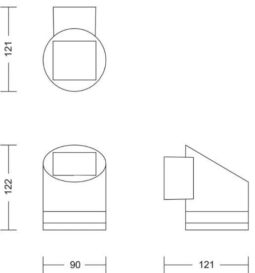 Philips - LED Napelemes fali lámpa FYCE LED/1,5W/3,7V 1200 mAh IP44