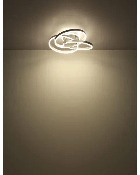 Globo 67163-56 - LED Dimmelhető mennyezeti lámpa HERWIG LED/56W/230V + távirányító