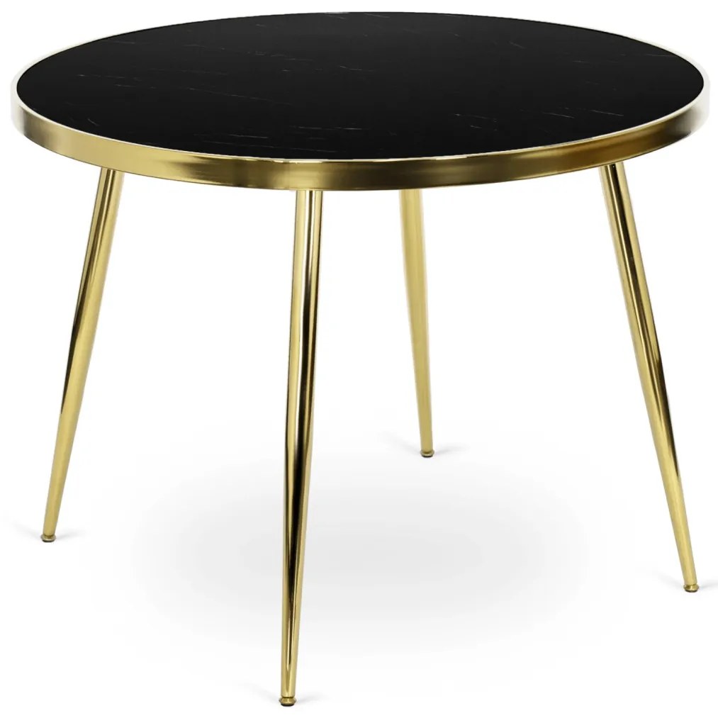 Étkezőgarnitúra 4 db. Szürke Irys székkel. Asztal: TINGA 100 cm