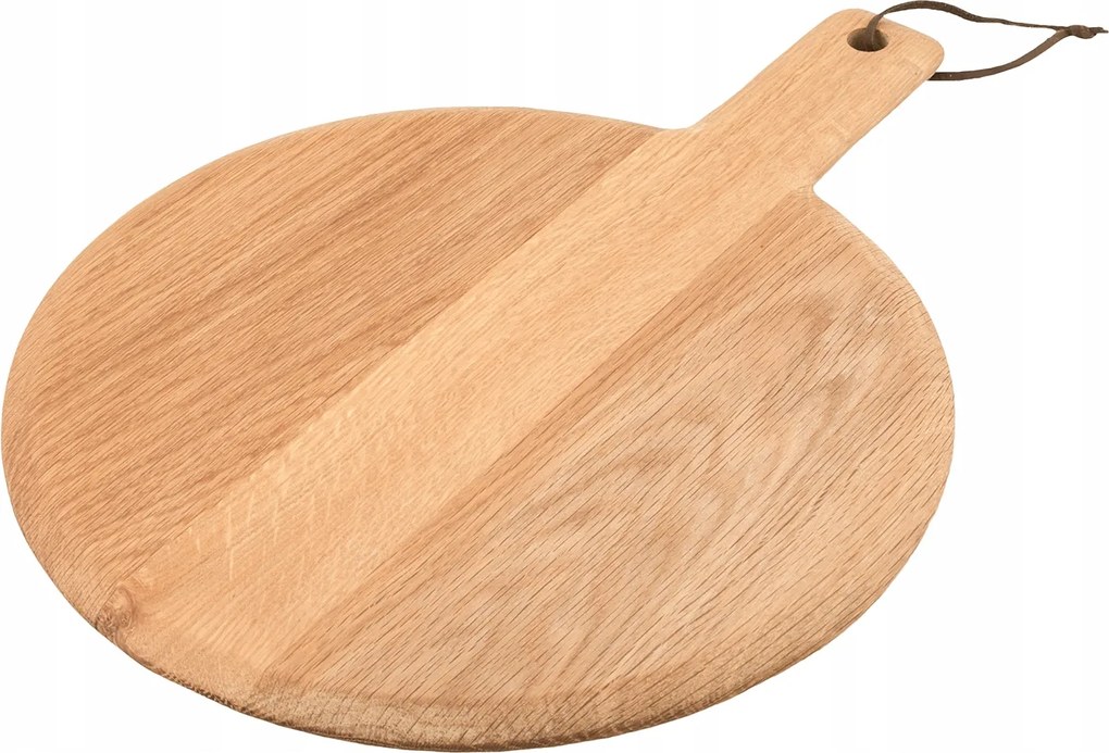 Vágódeszka, tálaló Tömör Tölgy, kerek