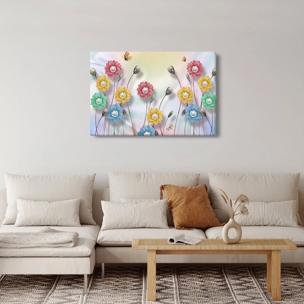 Kép - Színes rét (90x60 cm)