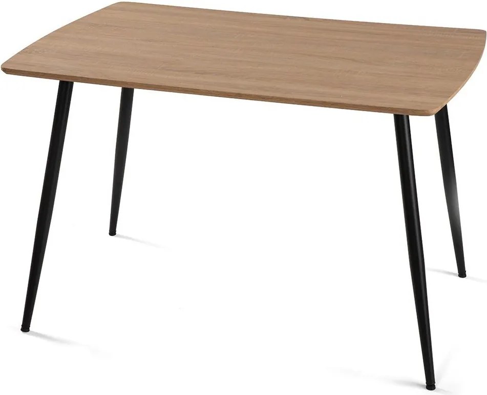 AVENBERG NATURAL Étkezőgarnitúra 4 szék + asztal 120cm, szürke