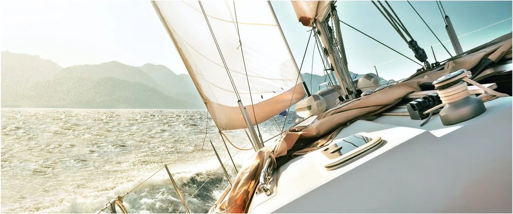 Kép - Yacht (120x50 cm)