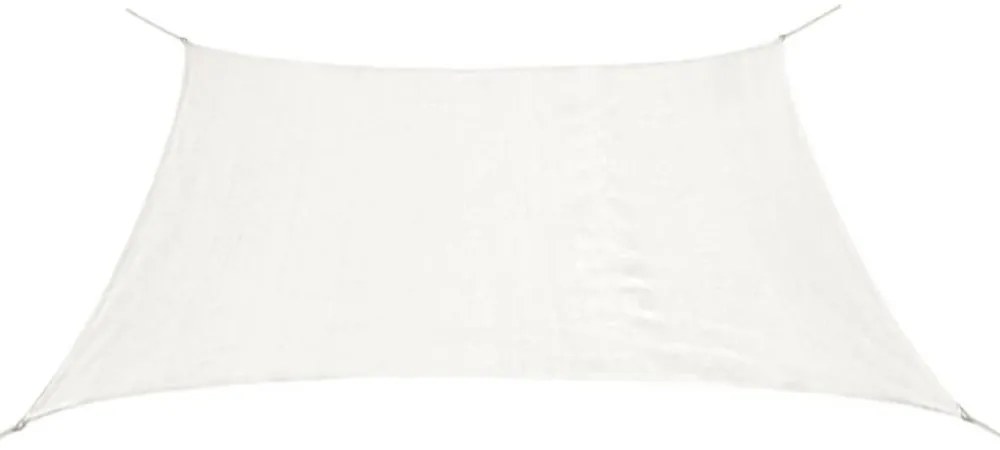 négyszög alakú HDPE napvitorla 3,6 x 3,6 m antracitszürke