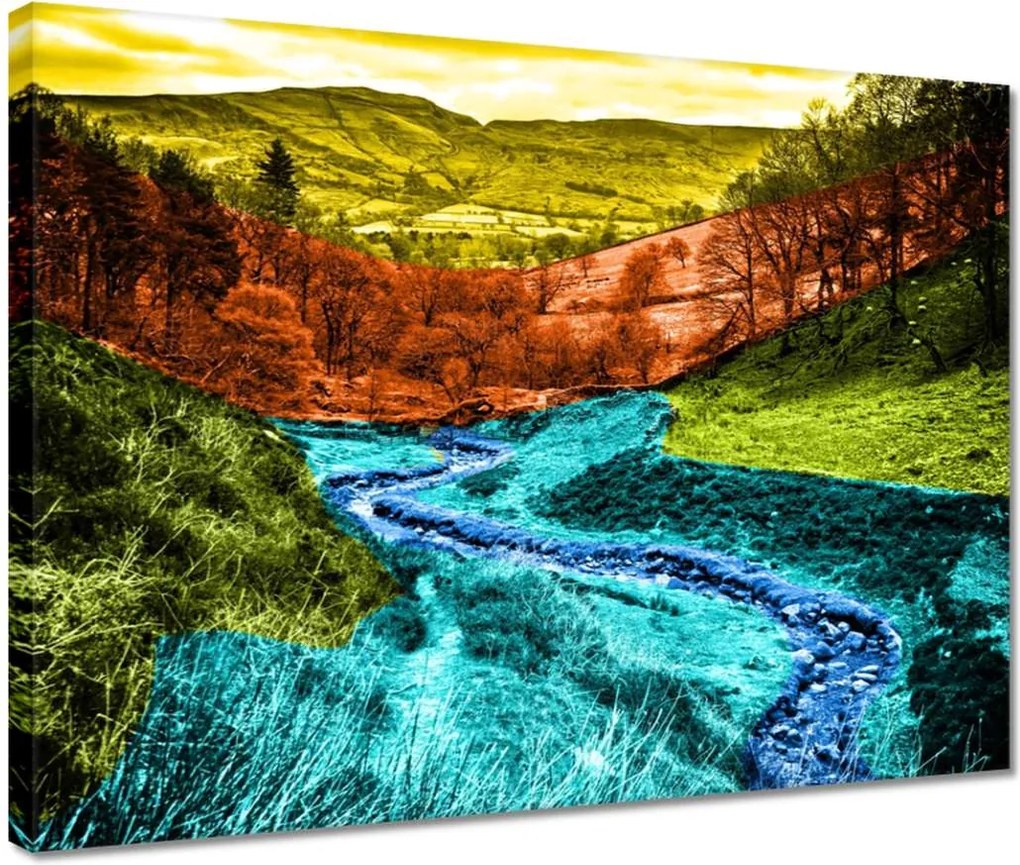 Vászonkép 40x30 Hegyi táj Tájkép