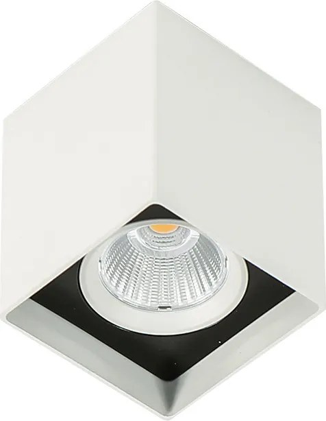 ITALUX SLC78002-12W-WH ALDEN Kocka Mennyezeti Lámpa Fehér, Fekete LED IP20