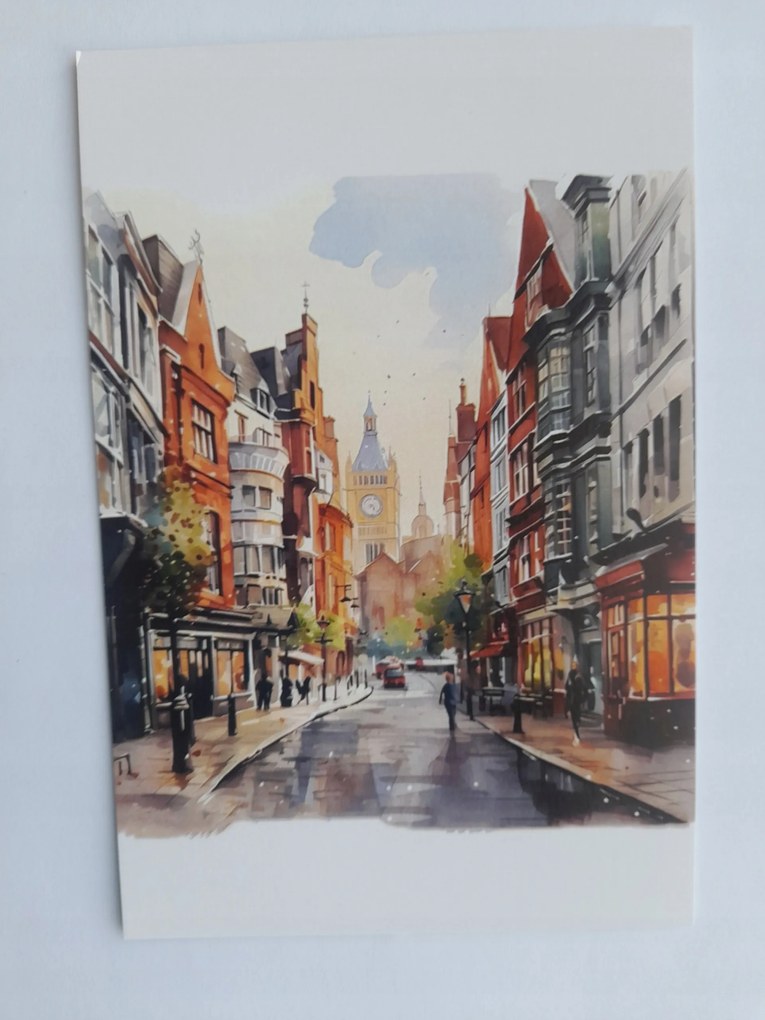 Grafika Keret Anglia London 17