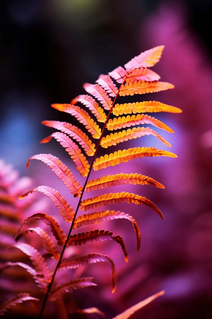 Poszter 20x30cm Őszi tűz