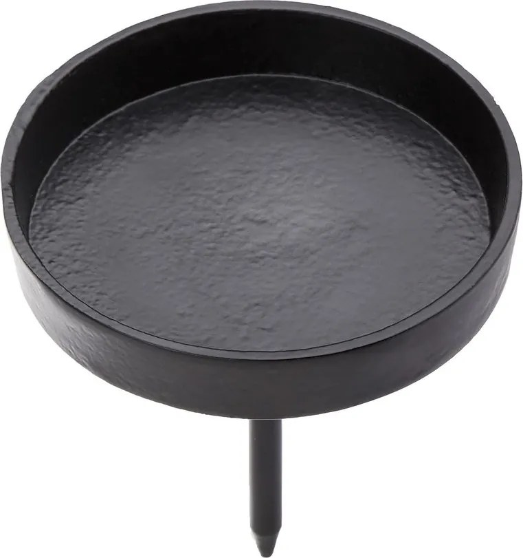 ADVENT koszorúba szúrható gyertyatartó, fekete Ø8cm, 4 db-os szett