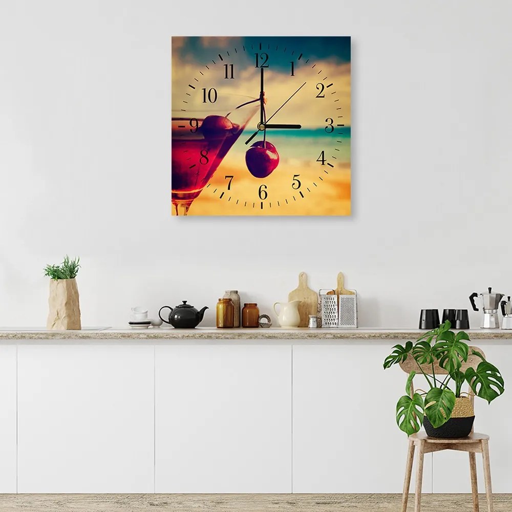 Gario Falióra Cherry ital Méret: 80 x 80 cm