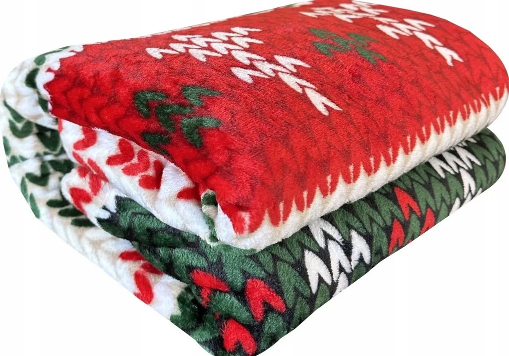 Karácsonyi takaró 160x200 Puha, Könnyű, Meleg – Ideális a karácsonyfa alá