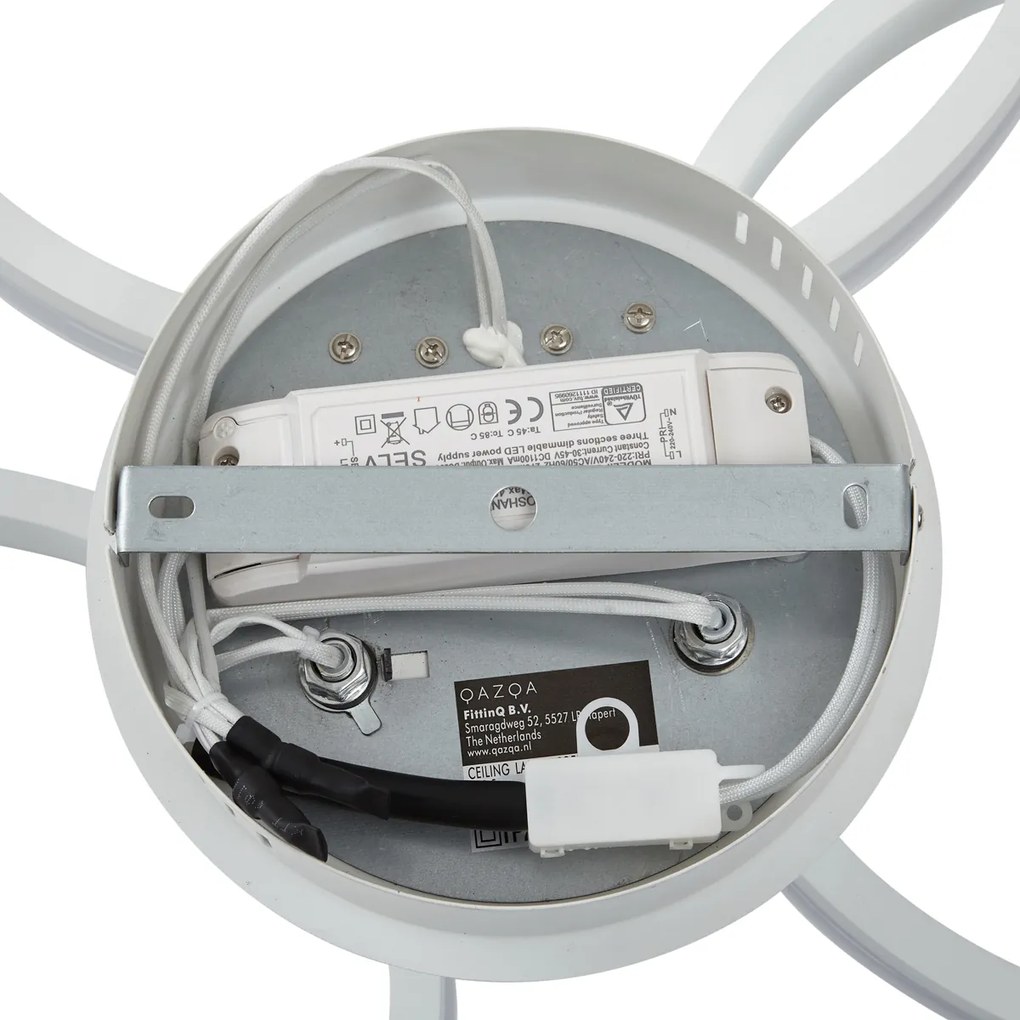 Mennyezeti lámpa fehér, LED-del, 3 lépésben dimmelhető, 3-lámpás - Navara