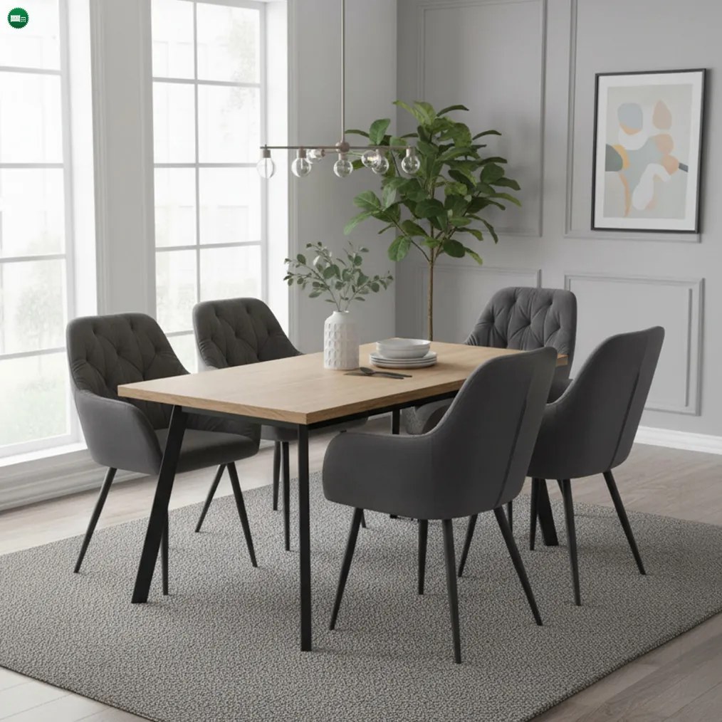 Design fotel, sötétszürke Velvet szövet, VERIO NEW