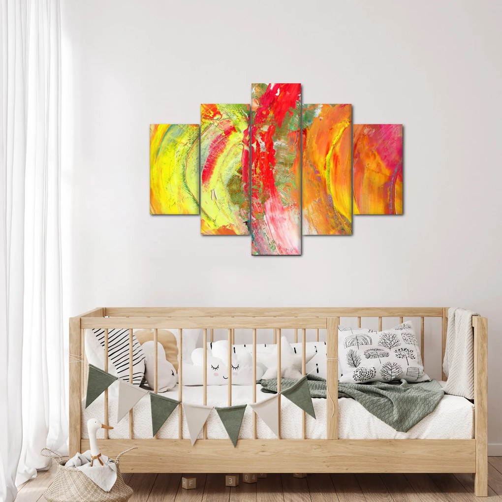Absztrakció kép - festmény (150x105 cm)