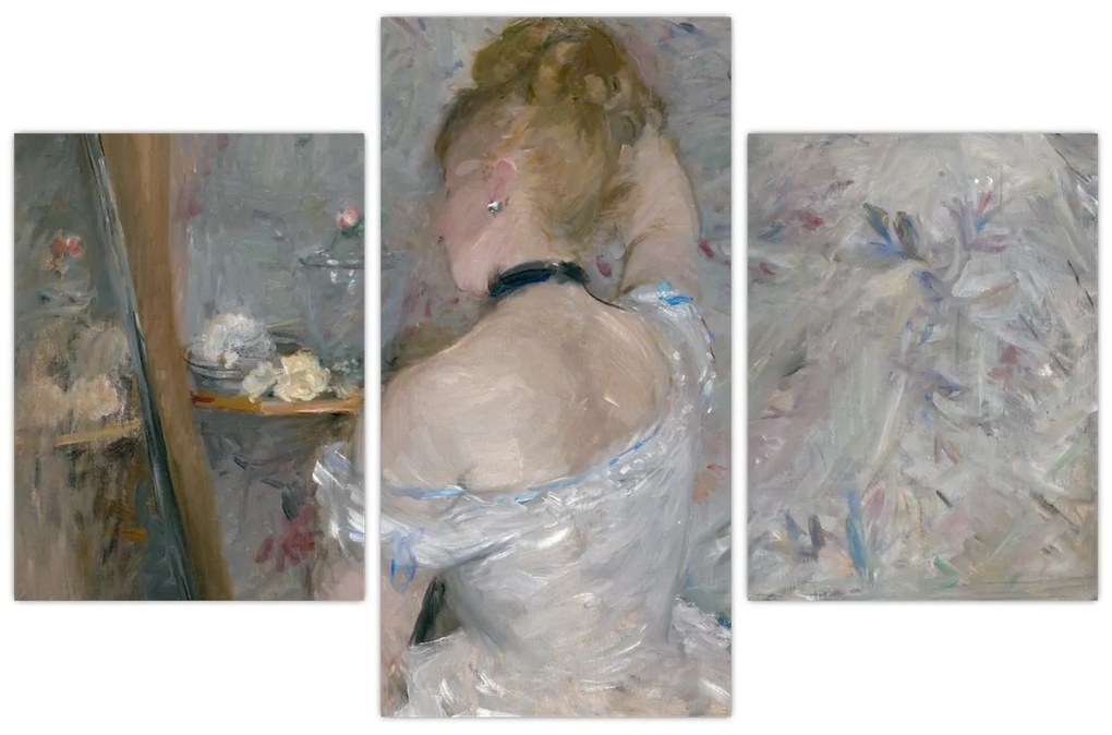 Kép - Berthe Morisot, Woman at Her Toilette, reprodukciók (90x60 cm)