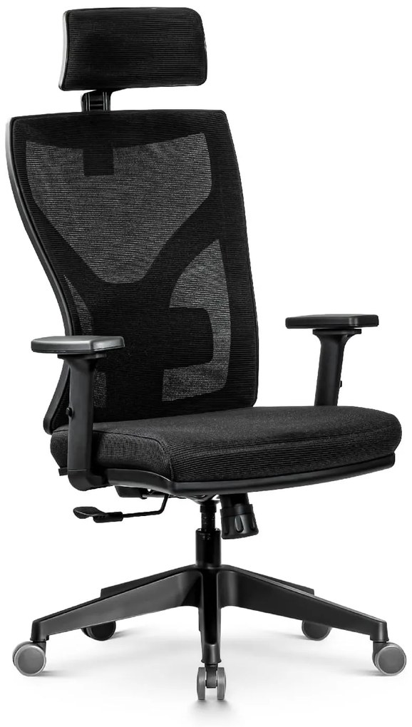 Lion 3D AirMesh irodai forgószék állítható deréktámasz, fejtámasz, kartámasz