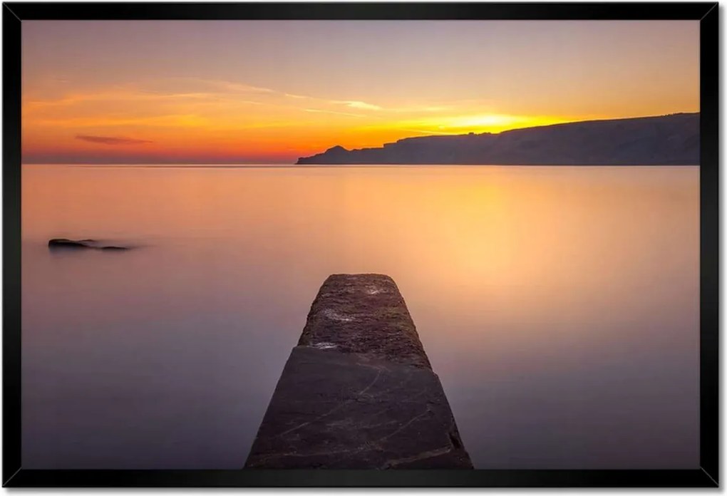 Poszterek keretben 60x40 Naplemente nyomtatható