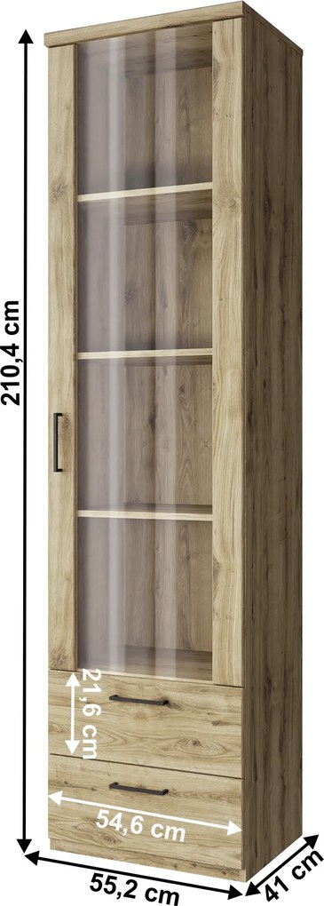 Vitrin 1W2S, navarra tölgy, DORSI