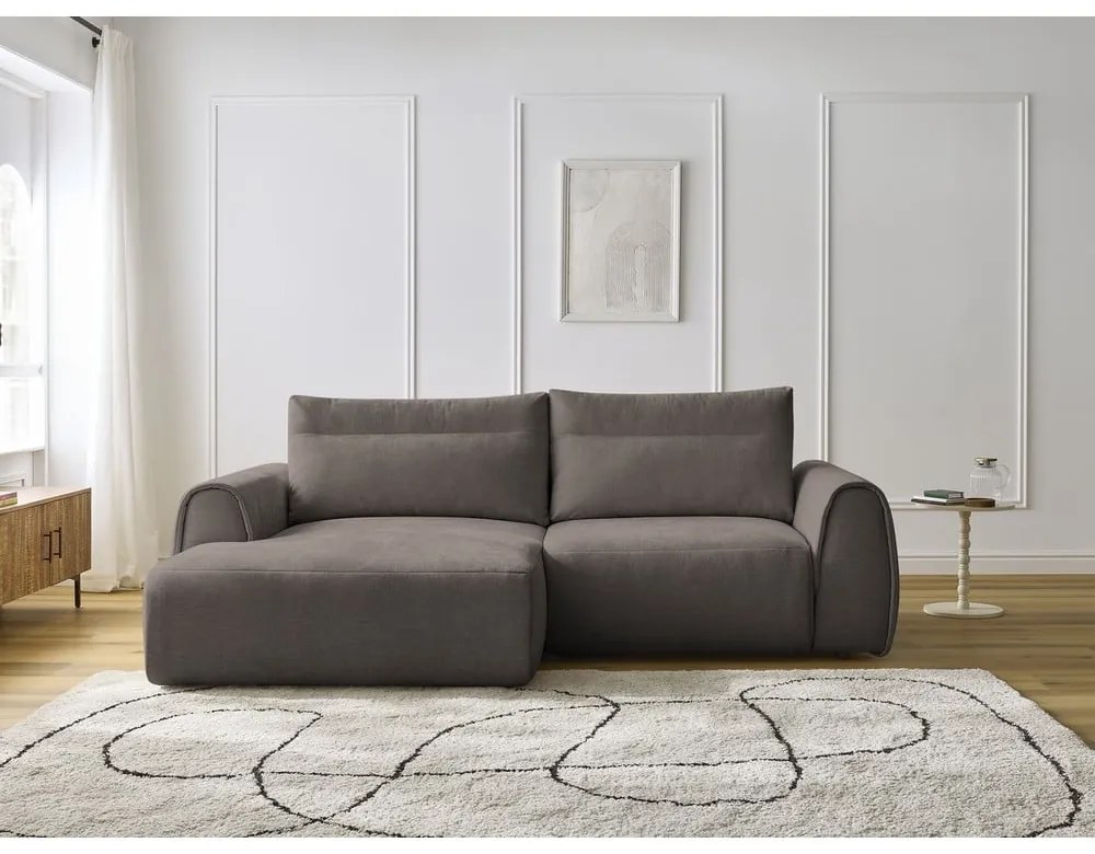 Barna sarokkanapé Aden – Bobochic Paris