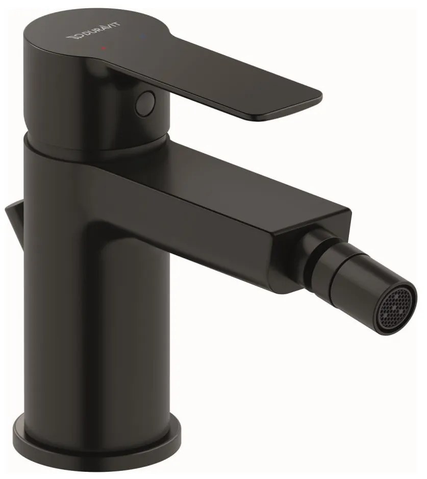 Duravit DC2400011046 - Bidé csaptelep D-CODE matt fekete