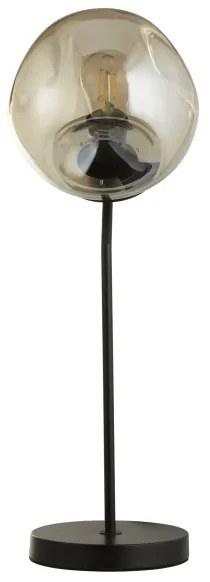 Searchlight EU22121-1BK - Asztali lámpa PUNCH 1xE27/10W/230V fekete