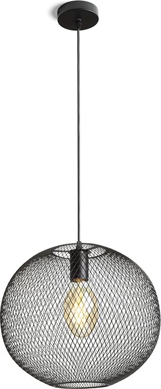 RENDL R14106 COSIR Vintage Függesztett Lámpa Fekete IP20