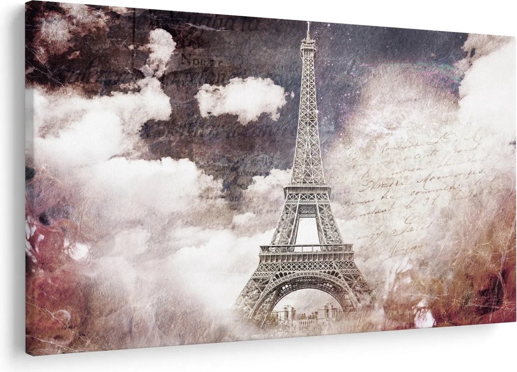 Kép - Eiffel-torony, Párizs, Franciaország (90x60 cm)