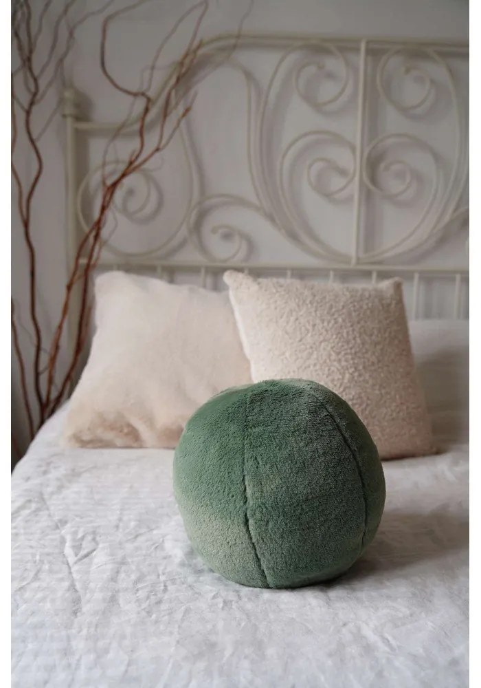 Mikroplüss díszpárna ø 25 cm Top – Mioli Decor