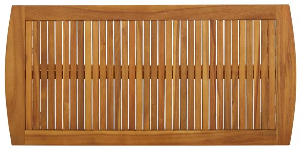 tömör akácfa dohányzóasztal 102 x 50 x 43 cm