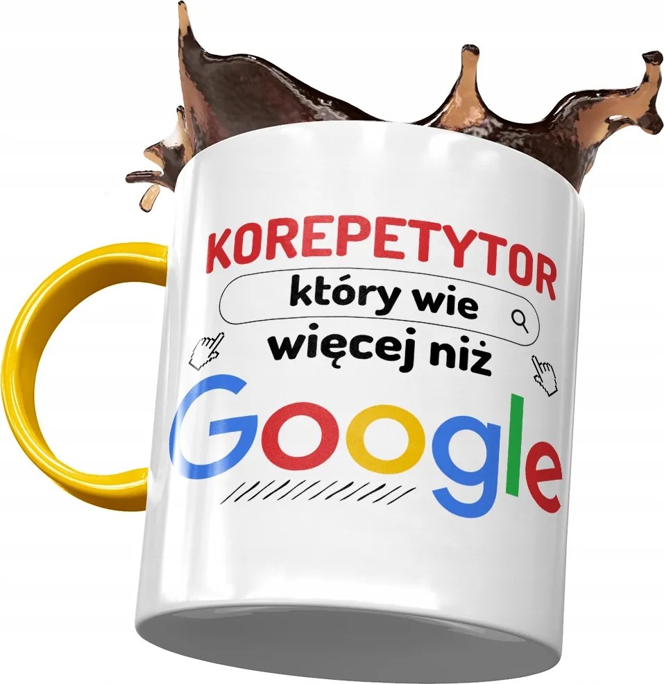 Sárga Bögre A Tanárnak, Aki Többet Tud Fénykép Nyomtatással