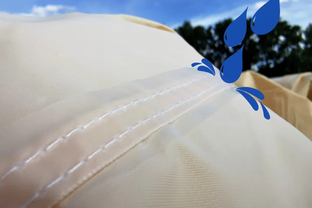 Ollószerkezetes sátor 3x6 m ALU falak nélkül - alumínium váz, vízálló - falak nélkül - Narancs