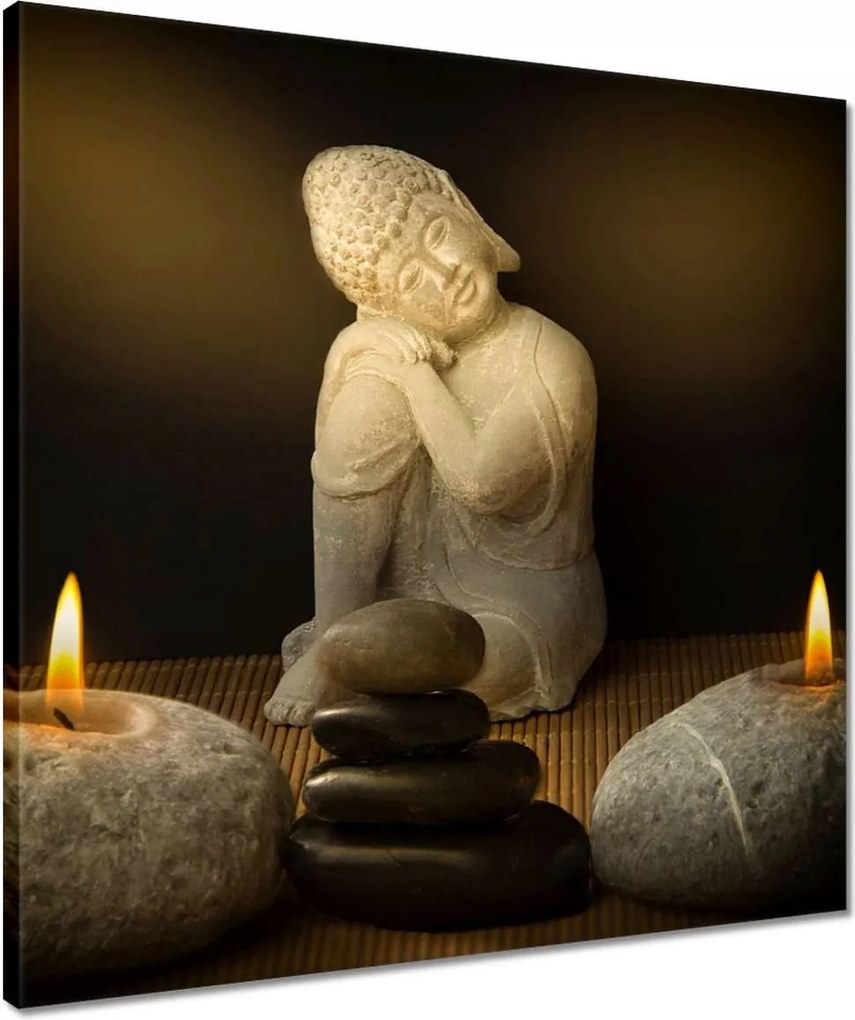 Vászonkép 50x50 Buddha Buddhizmus Buddha