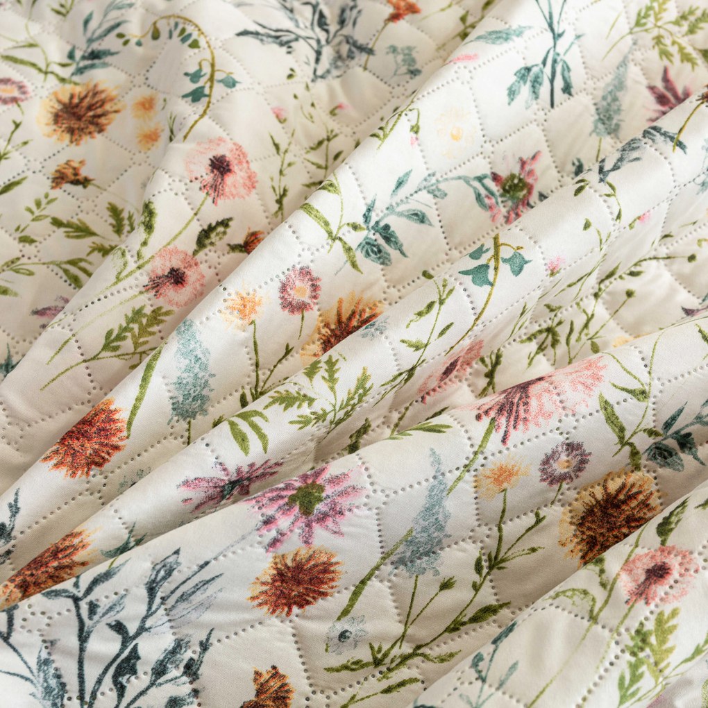 HERBALIS krémszínű ágytakaró Méret: 220 x 240 cm