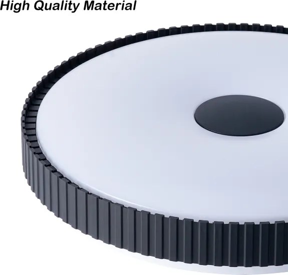 Brilagi - CORVO LED dimmelhető mennyezeti lámpa LED/72W/230V 3000-6000K fekete átmérő 50 cm+távirányító