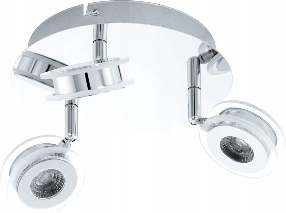 Fényszóró fali lámpa króm Led Eglo Sarolo 94491 meleg fehér