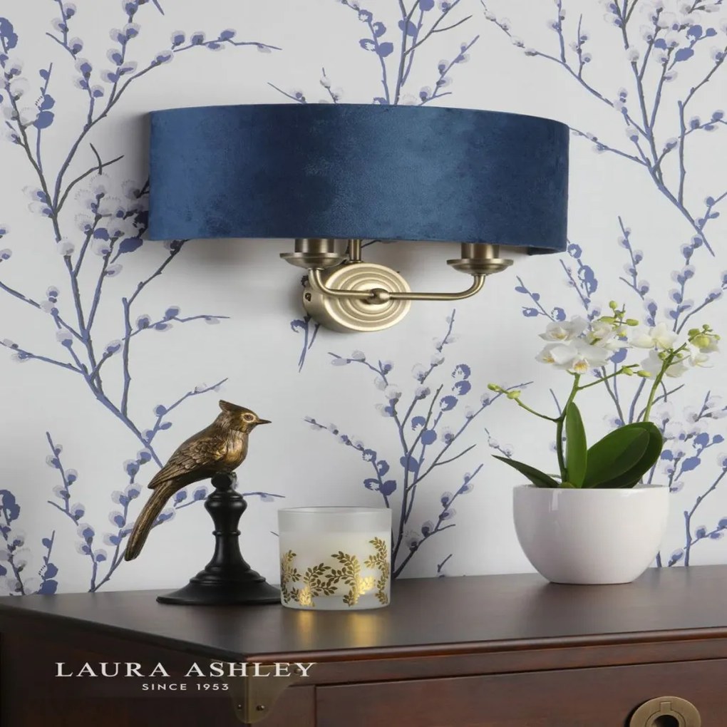 Laura Ashley Sorrento 3756238-Q Fali lámpa 2x40W/E14 IP20