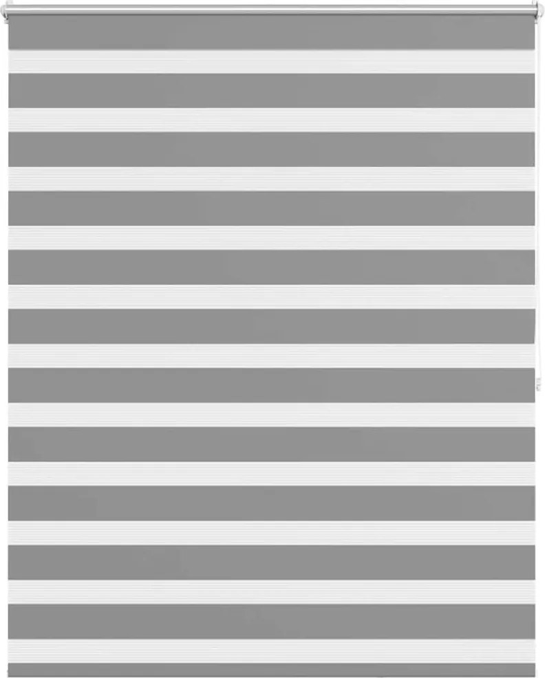 vidaXL szürke zebra roló 120,9 x 175 cm szövetszélesség 116,7 cm