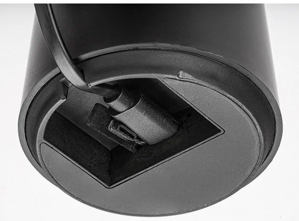 Rabalux 77062 - LED Dimmelhető asztali lámpa ASSEN LED/5W/5V IP44 fekete