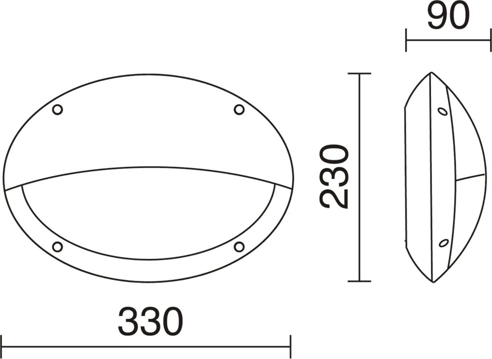 NOVOLUX 317C-G05X1A-01 TEIA Modern Kültéri Fali Lámpa Fehér E27 IP66