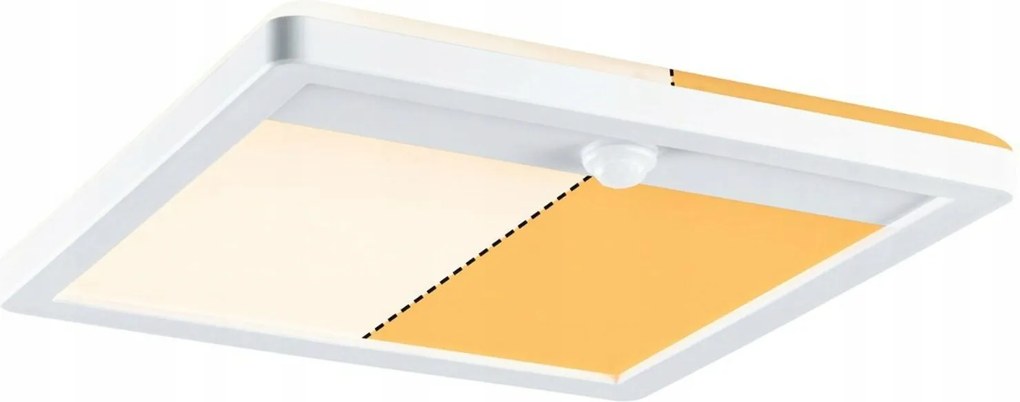 Paulmann Led kültéri panel Lamina 14W, IP44, mozgásérzékelős, Cct, fehér