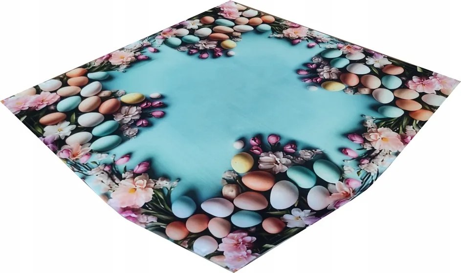 Húsvéti szalvéta türkiz húsvéti tojás 30x40 454