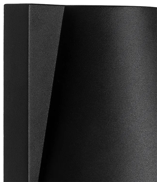 Ipari kültéri állólámpa fekete IP44 - Femke