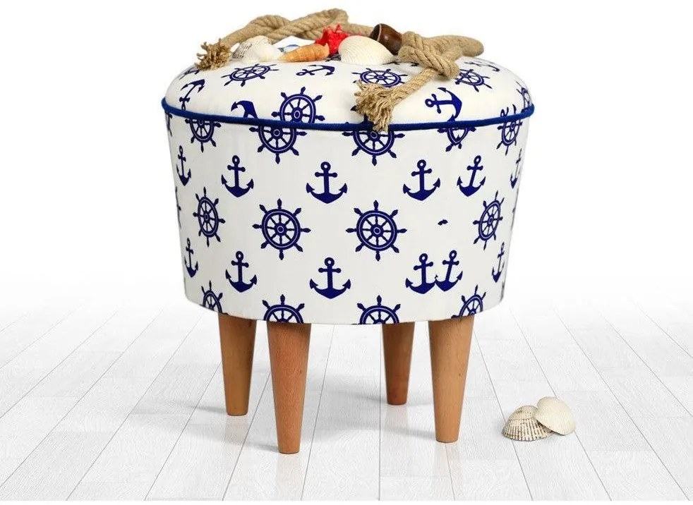 Puha Puff Cunda - Blue, White