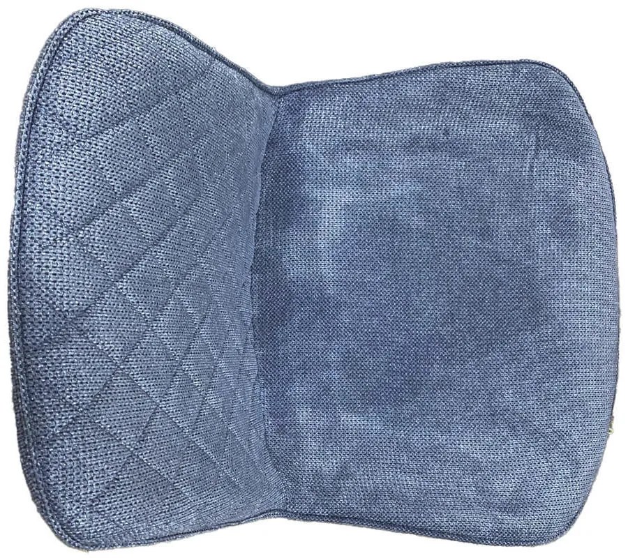 Zoe étkezőszék 2 db, acélkék