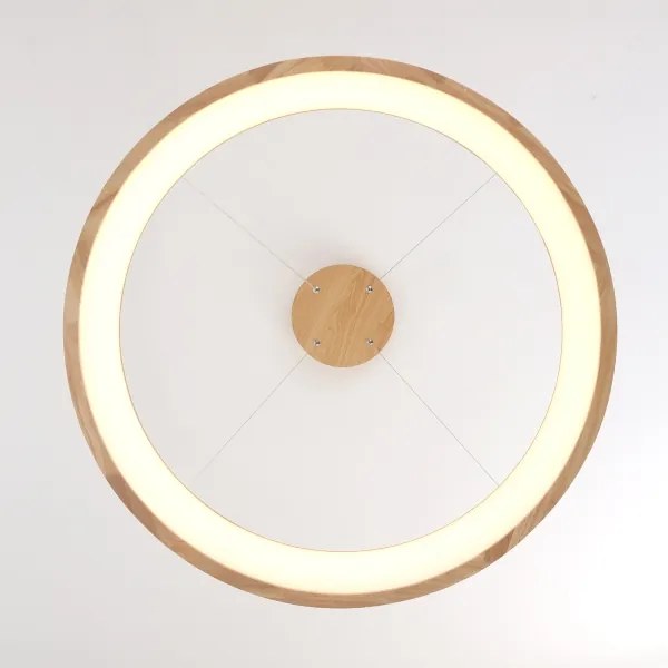 Brilagi -LED csillár kábelen FALCON WOOD LED/60W/230V 3000/4000/6000K 80 cm fa kivitel