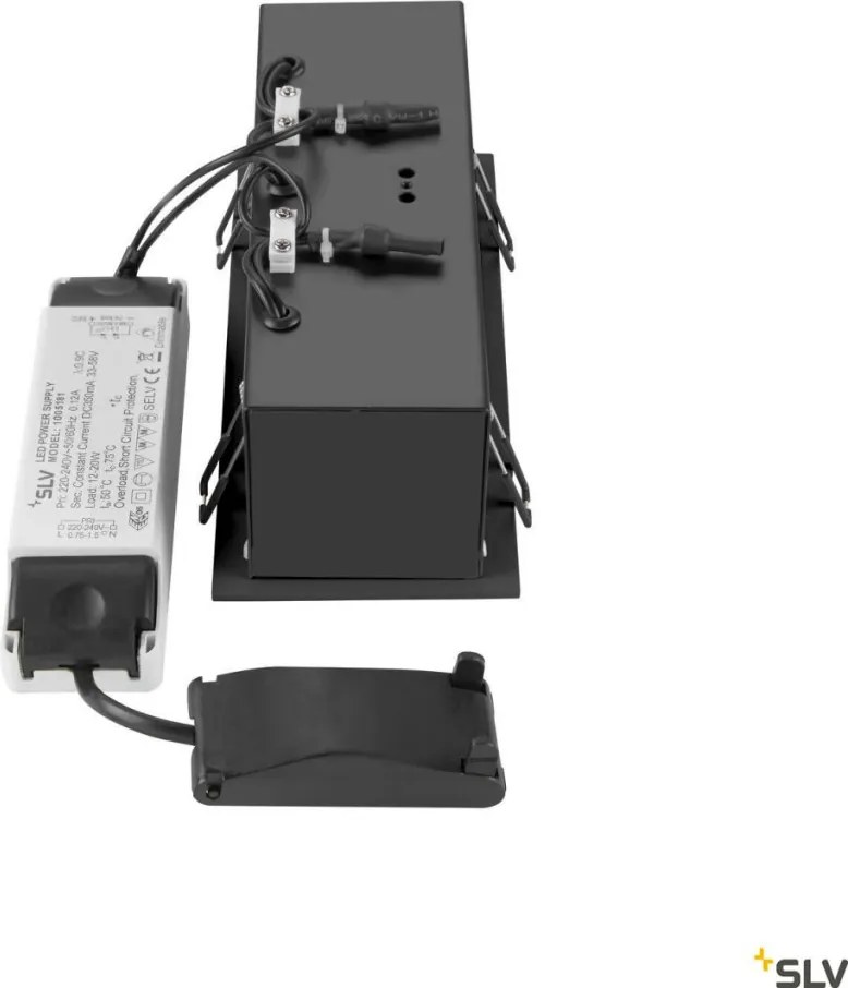 SLV KADUX 1007567 Beépíthető spotlámpa 3x20W/LED 3000K 2350lm IP20