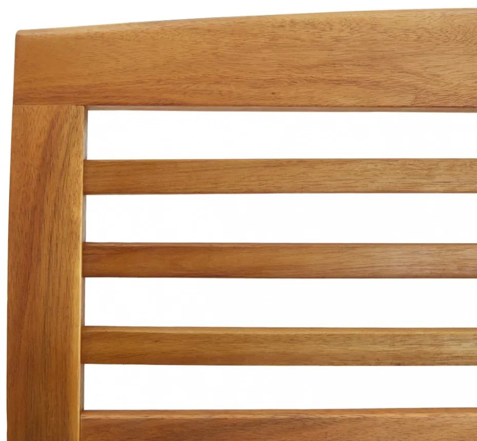 tömör akácfa kerti pad 119 cm