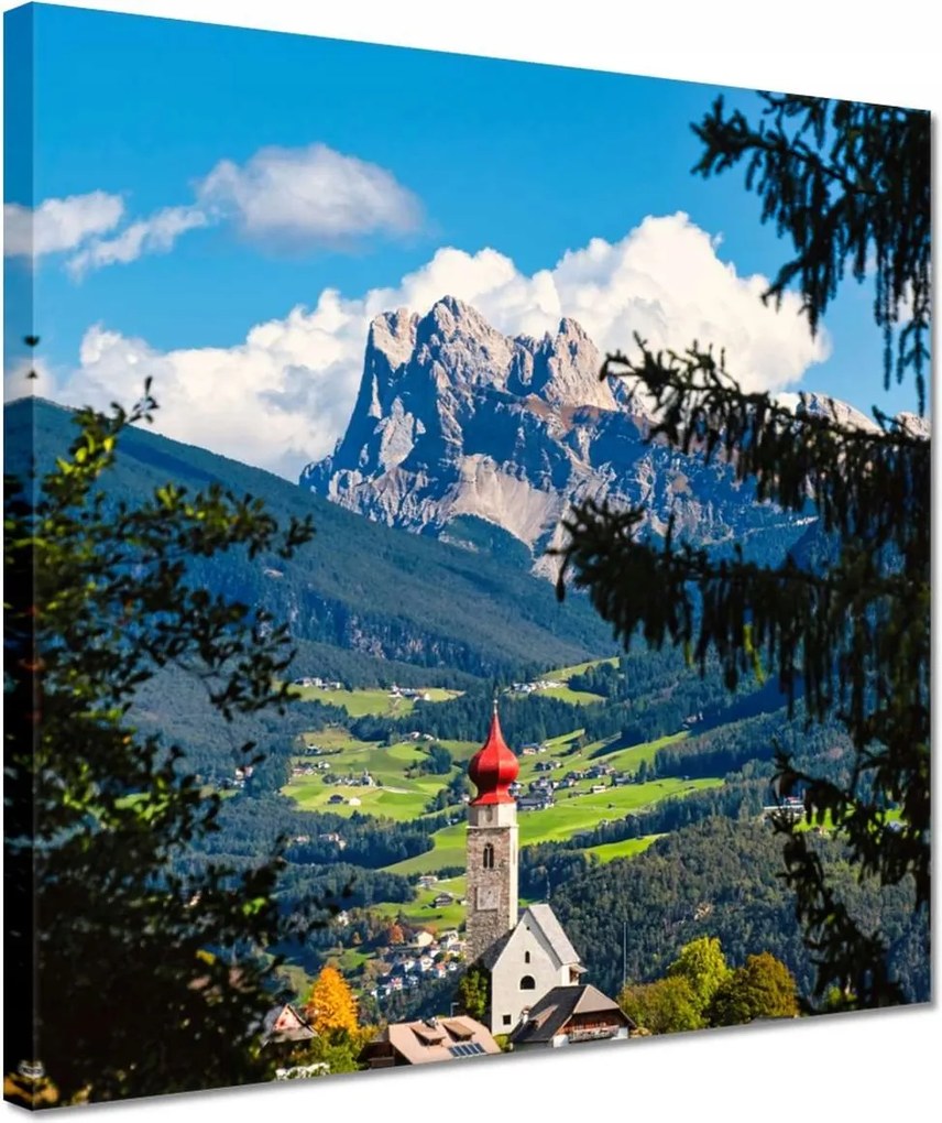 Festmények 30x30 Dél-Tirol