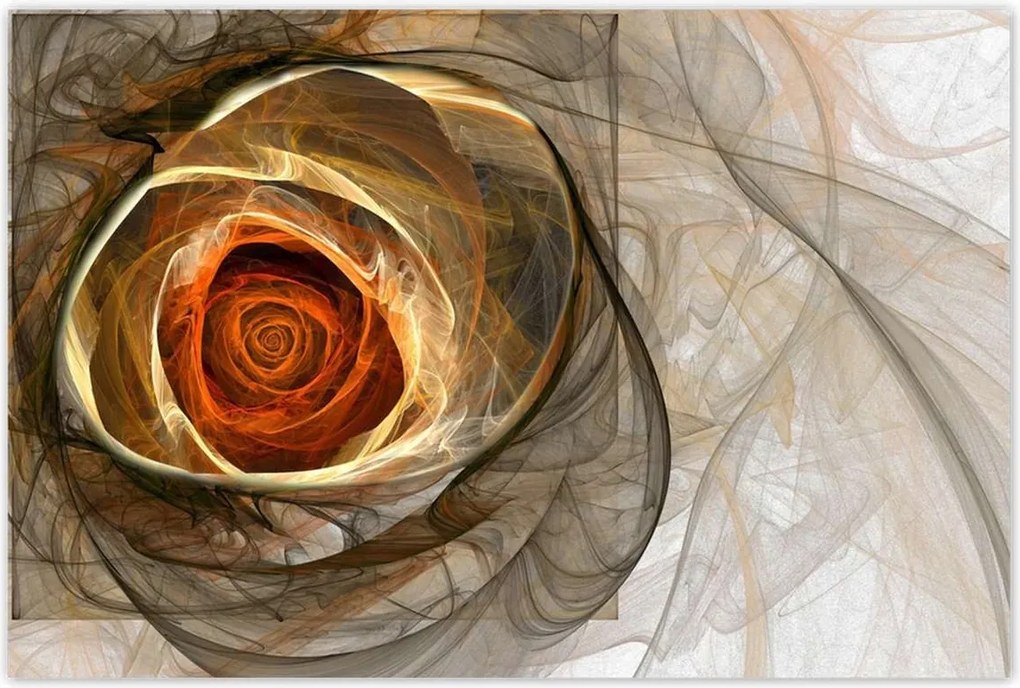 Poszterek 120x80 Absztrakt rózsa